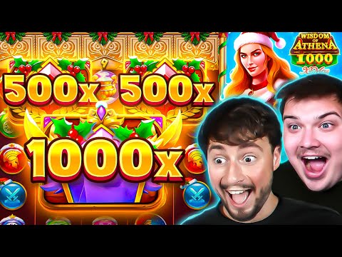 THE WISDOM OF ATHENA 1000 XMAS BONUS OPENING!