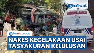 Detik-detik Kecelakaan Maut Bus Pembawa Nakes! Terjun Bebas di Tikungan arah Bromo, 8 Meninggal