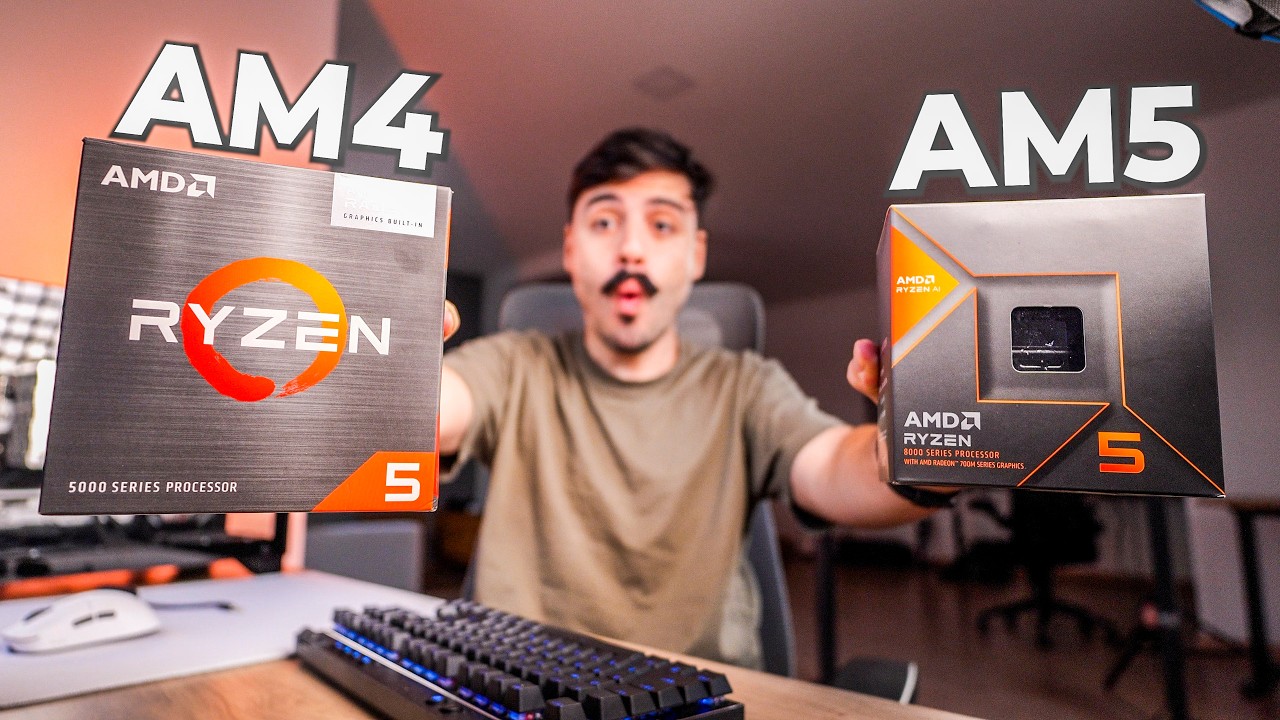 PC Gamer AM4 ou AM5 ? Qual vale mais a Pena?