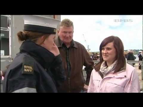 Emotional return for HMS Montrose 11.05.12