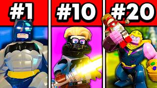 Top 20 BEST DLC Characters in LEGO Games!