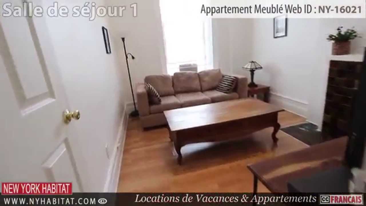 Visite guidée d'un appartement T2 meublé dans l'Upper West Side, Manhattan