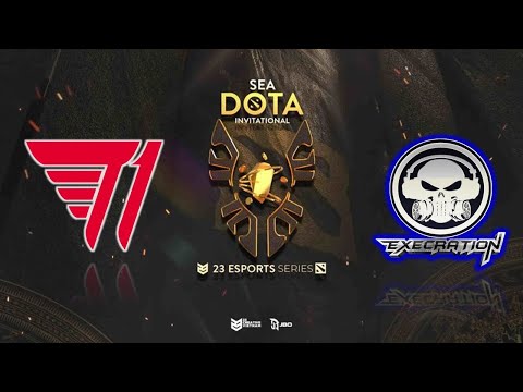 T1 vs EXECRATION - FULL GAME !!! - SEA Dota Invitational 2020
