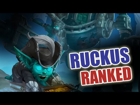 RUCKUS É ABSURDAMENTE FORTE! - Paladins RANKED Gameplay
