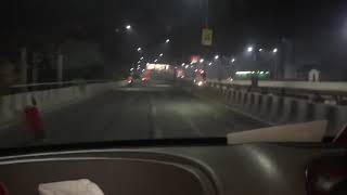 Lucknow mid night Car drive status
