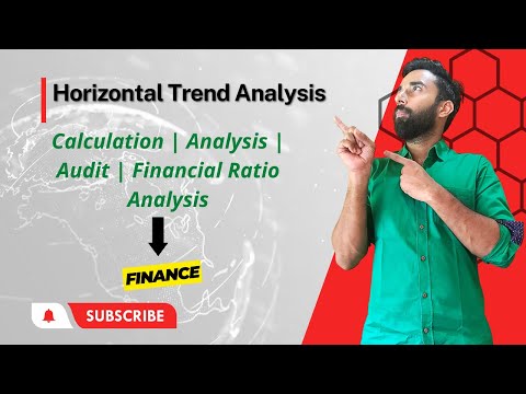 76. Horizontal Trend Analysis | Calculation | Analysis | Audit | Financial Ratio Analysis - Part 1