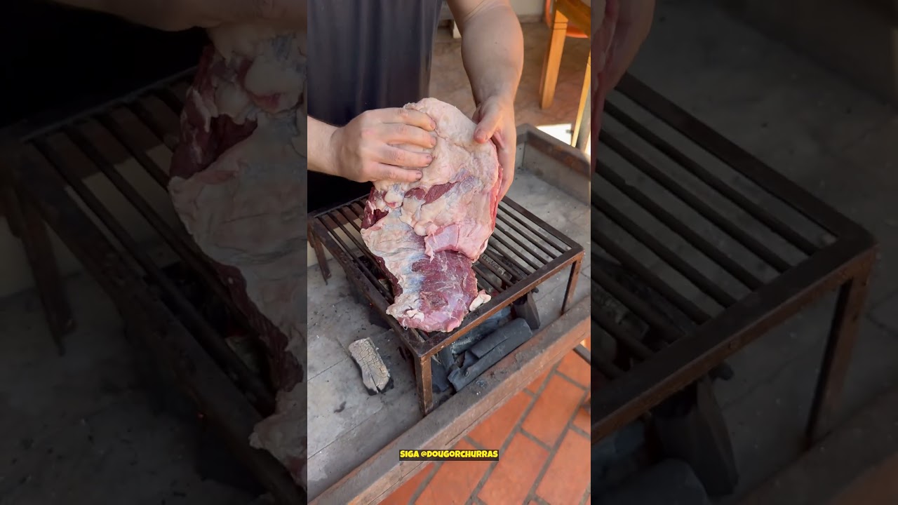 Fraldinha inteira na grelha