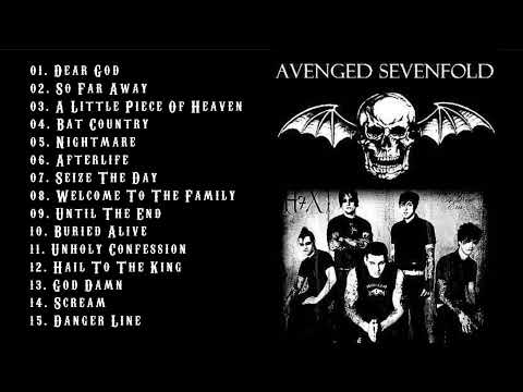 AVENGED SEVENFOLD BEST OF ROCK SONG COLLECTION 2025💀