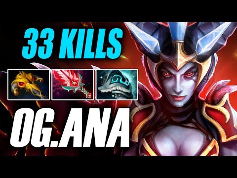 OG Ana • Queen of Pain • 33 Kills — Pro MMR