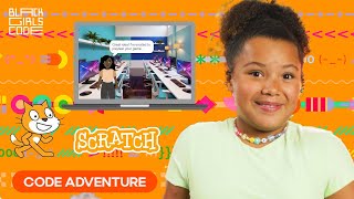 🚀 Create Your Own Adventure Game in Scratch! | Code Along Jr. with Black Girls Code