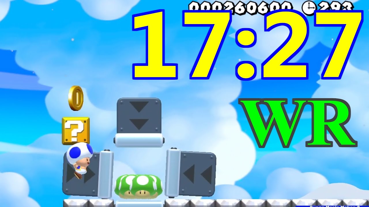 どこまでマリオチャレンジ むずかしいのRTAの世界記録がKeiichiさんによって更新された。