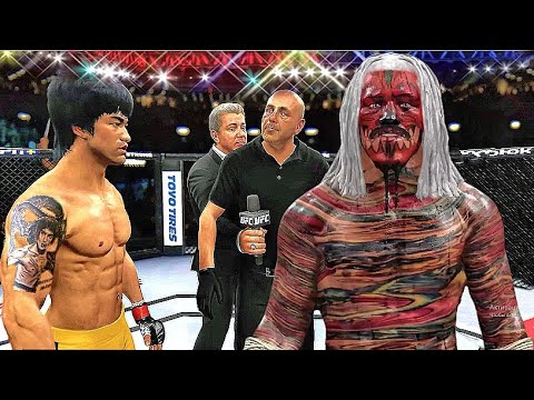 UFC 4 Bruce Lee vs. The Goudmen - Who Wins in This Epic EA Sports UFC 4 Showdown?