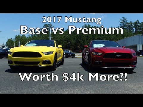 Mustang GT Base vs GT Premium - What's Different?
