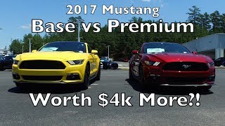 Mustang GT Base vs GT Premium - What's Different?