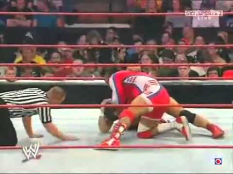 WWe Raw Draft 11 Juin 2007 MVP Vs Santino Marella
