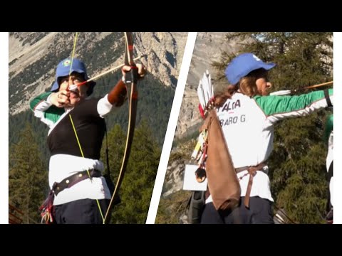 Cecilia Santacroce v Giulia Barbaro – longbow women gold | Cesana 2023 European 3D Championships