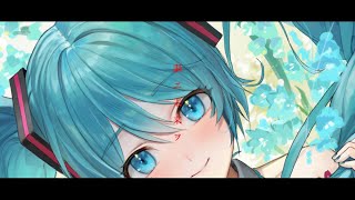 華、泳がせ .feat.初音ミク.  作画:レッサ様