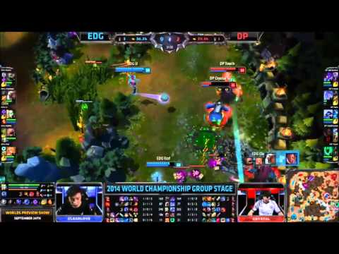 EDG vs DP   2014 World Championship Groups A D2   HIGHLIGHTS