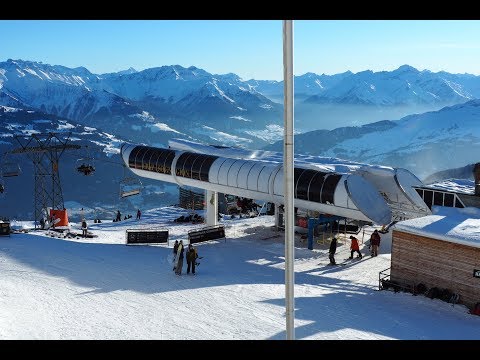 Sesselbahn Curnius (Bergfahrt), Falera (Flims Laax Falera)