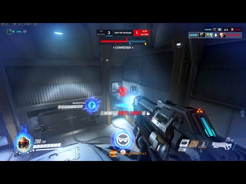 Overwatch Dafran Playing Soldier 76 Like F.cking Human Aimbot -Doesnt Need Visor-