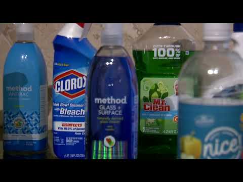 Spike in poison control calls reported for mixing cleaners at home