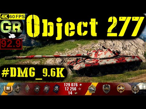 93_World of Tanks Object 277 WoT Replay - 8 Kills 9.6K DMG(Patch 1.4.0)