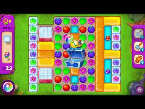 Gardenscapes Level 8096 (Super Hard Level)