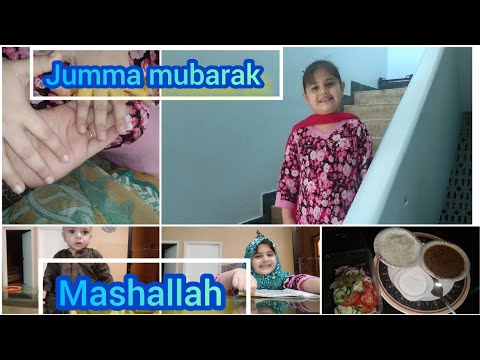 Nabeerah ny myry hair curl keay😜| jumma mubarak| nabeerah ki tilawat ❤️| Awaragardh bacha hy myra 🤣