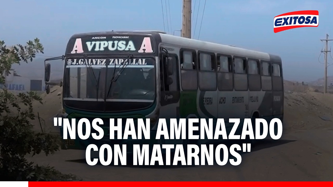 🔴🔵 Conductores de 'Vipusa' deciden no laborar por temor a atentados