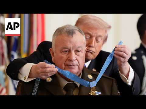 Trump awards Medal of Honor to three US Army service members