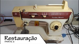 Restaurando Mquina de Costura Singer 1995 Facilita Master - Parte2