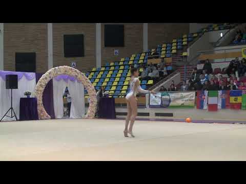 Andrijana Blazic GK Ritam SRB Hoop Seniors Level A Rhythmic Arad Trophy 2019