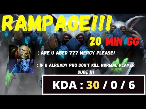 ABED SMURF IS BACK! Meepo MID | My Signature HERO | Dota 2 Pro 30 KILL Immortal of meepo Dota 2 Abed