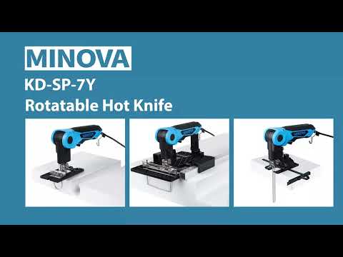 MINOVA KD-SP-7Y Rotatable Hot Knife with Air-Cooling #foam #tools #minovatool