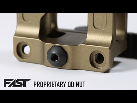 UNITY Tactical  |  Proprietary FAST™ QD Nut.  Compatibility and tension adjustment.
