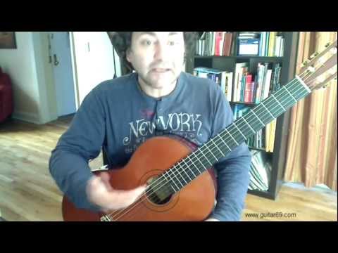 Fernando Sor - Study opus 6 no.8 (Segovia ed.#1) Classical Guitar Lesson