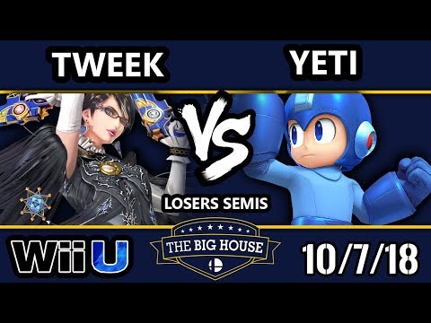 TBH8 Smash 4 - Tweek (Bayonetta) Vs. db | yeti (Mega Man) - Wii U Losers Semis