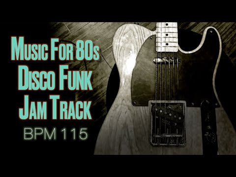 Music for 80s Disco Funk Backing Track in C Minor↓Chords / Solo Start 0:44~