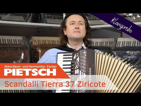 Akkordeon - Scandalli Tierra 37 Ziricote - Klangprobe