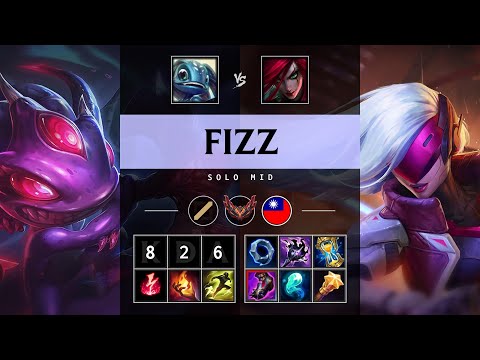 Fizz Mid vs Katarina - TW Grandmaster Patch 25.13
