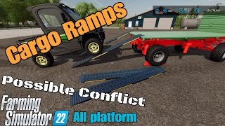 Cargo Ramps  / mod for all platforms on FS22