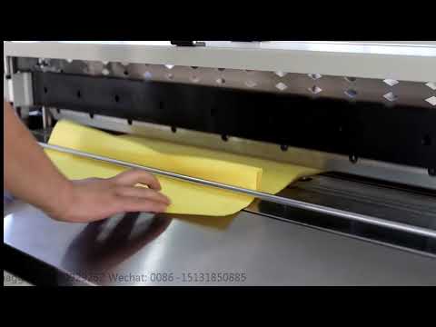 PLCZ 55-1050-II Full-auto knife paper pleating production line