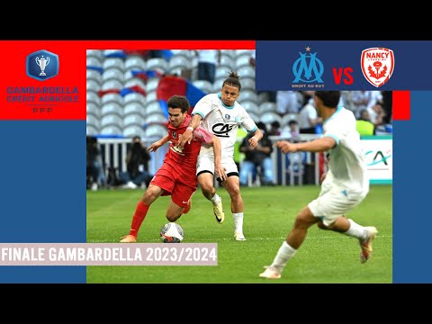 Finale I Olympique de Marseille - AS Nancy Lorraine (4-1) en replay I Coupe Gambardella-CA 23-24
