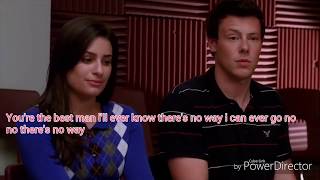 Glee And I Am Telling You I&#39;m Not Going Lyrics Video