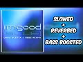David Guetta & Bebe Rexha - I'm Good (Blue) [slowed + reverbed + bass boosted]