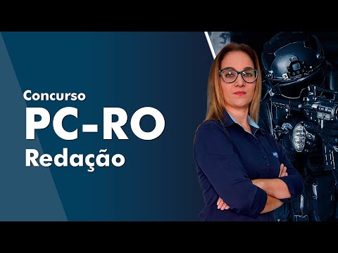 Aula de Redação - Concurso PC RO 2022 - AlfaCon