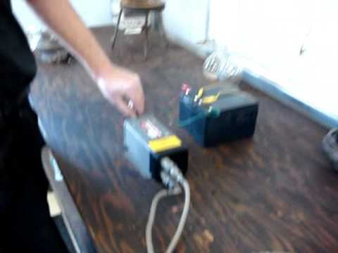 Jet Engine Exciter Testing