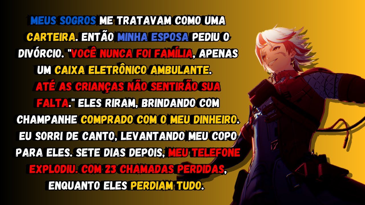 Meus sogros me tratavam como uma carteira. Então minha esposa pediu o divórcio...