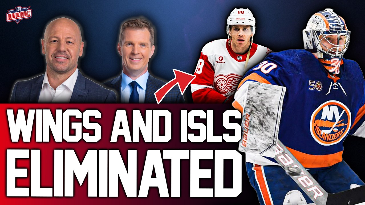 Detroit & Islanders Eliminated — The Playoff Field Shrinks | DFO Rundown
