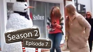Funny - Scary Snowman Prank Season 2 Episode 7